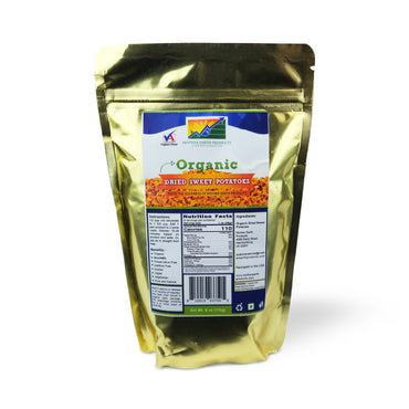 Organic Dried Sweet Potatoes 2 Cup Mylar
