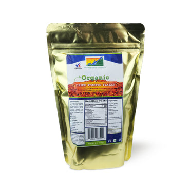 Organic Dried Tomato Flakes 2 Cup Mylar