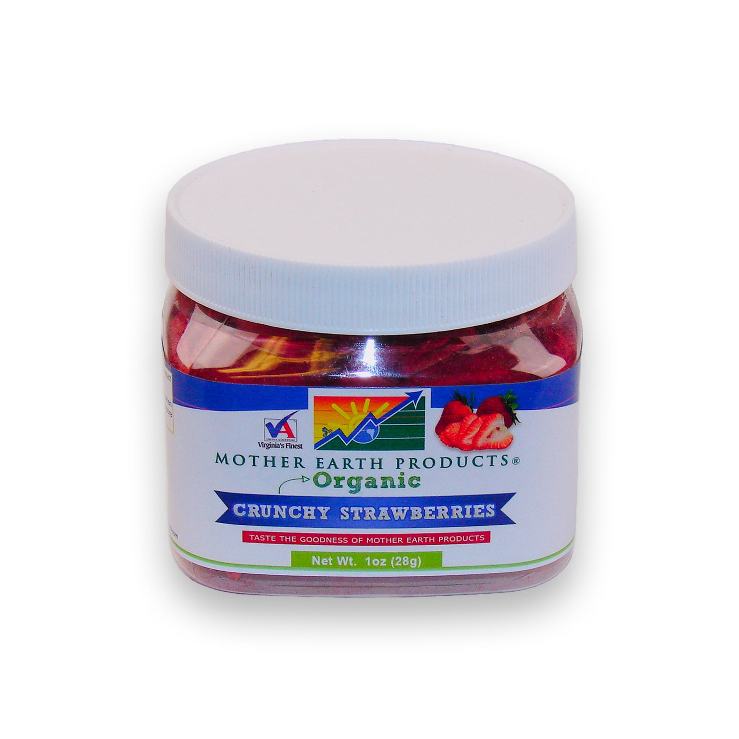 Organic Crunchy Strawberries